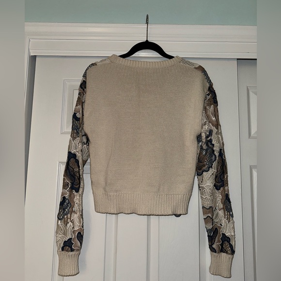See By Chloe Floral Lace Sweater - Picture 2 of 6